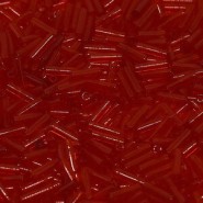 Miyuki Bugle 6mm Beads - Light red BGL2-140